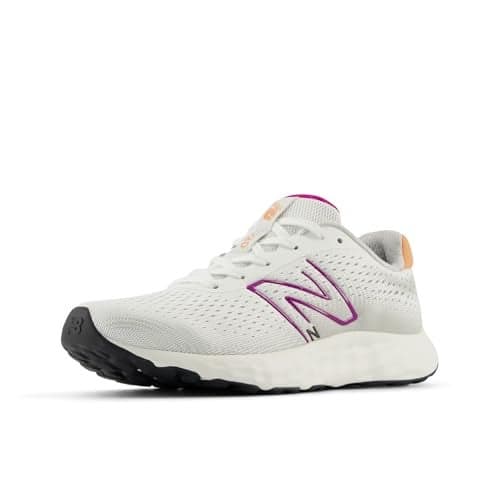 New Balance Women's 520 V8 Running Shoe, Grey Matter/Purple Fuchsia/Copper, 9.5 Wide