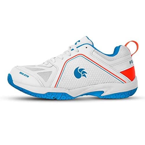 DSC Men's DBSB-OT-1 Bolstr Orange/Turquoise Badmintion Shoes - 1 UK