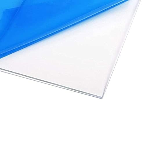 Source One LLC 1/8 th Inch Thick 12 x 12 Inches Acrylic Plexiglass Sheet, Clear