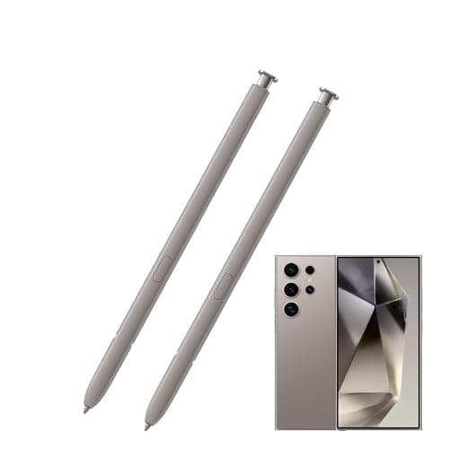 2 Pack S24 Ultra S Pen Replacement for Samsung Galaxy S24 Ultra Stylus Pen withoutBluetooth,Galaxy S24 Ultra Replacement Pen for Samsung Galaxy S24 Ultra S Pen EJ-PS928BYEGUS (Light Gray)
