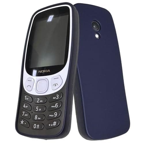 ZAOMA Thermoplastic Polyurethane Back Cover Case Compatible For Nokia 3210 4G 2024 Ds-Model No. : Ta-1619-(Pack Of 2) (Nk32104GPremblue)