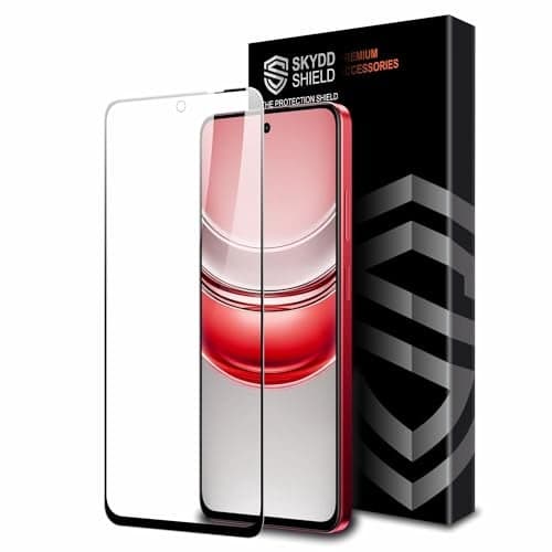 Skyddshield Military-Grade Gorilla Tempered Glass For Realme 14X and Realme Narzo 80 Lite 5G (6.67 Inch) With Installation Kit | Edge to Edge Coverage | Black