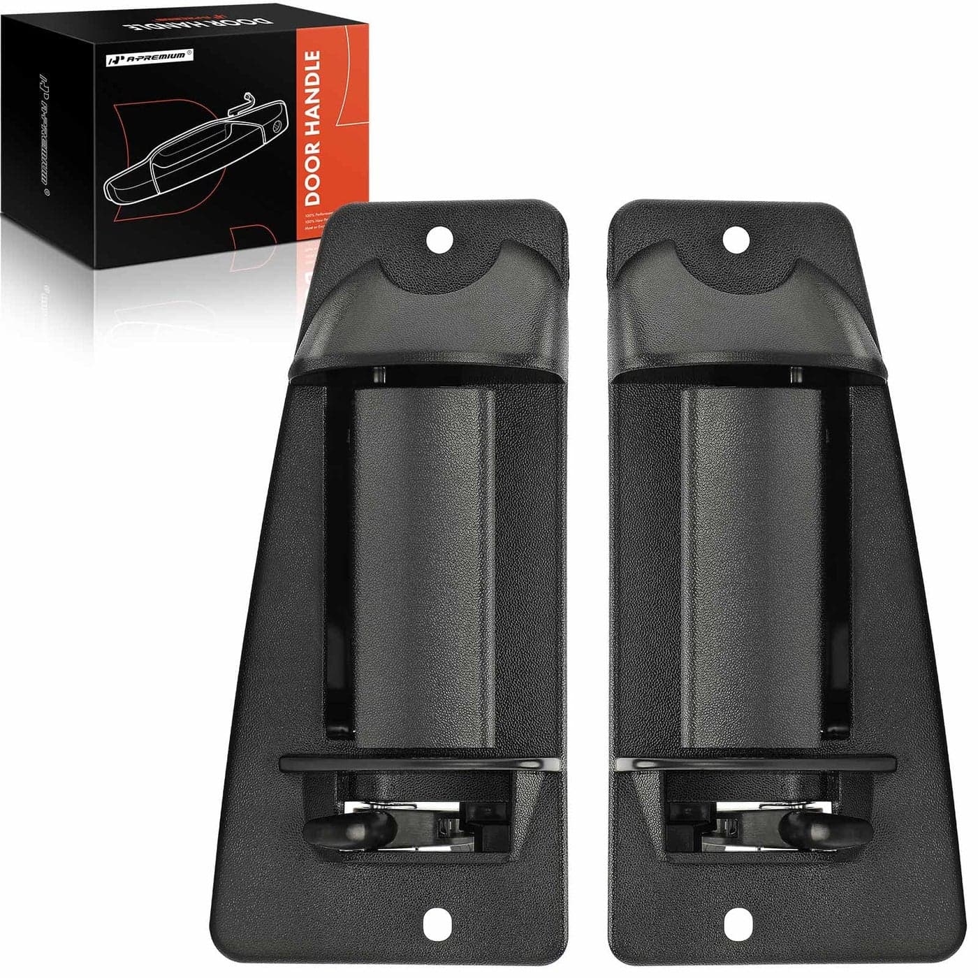 APremium Extended Cab Door Handle Rear Left Driver and Right Passenger Side Compatible with Chevy Silverado 1500 19992006 Silverado 2500 3500 GMC Sierra Replace15758171 15758172