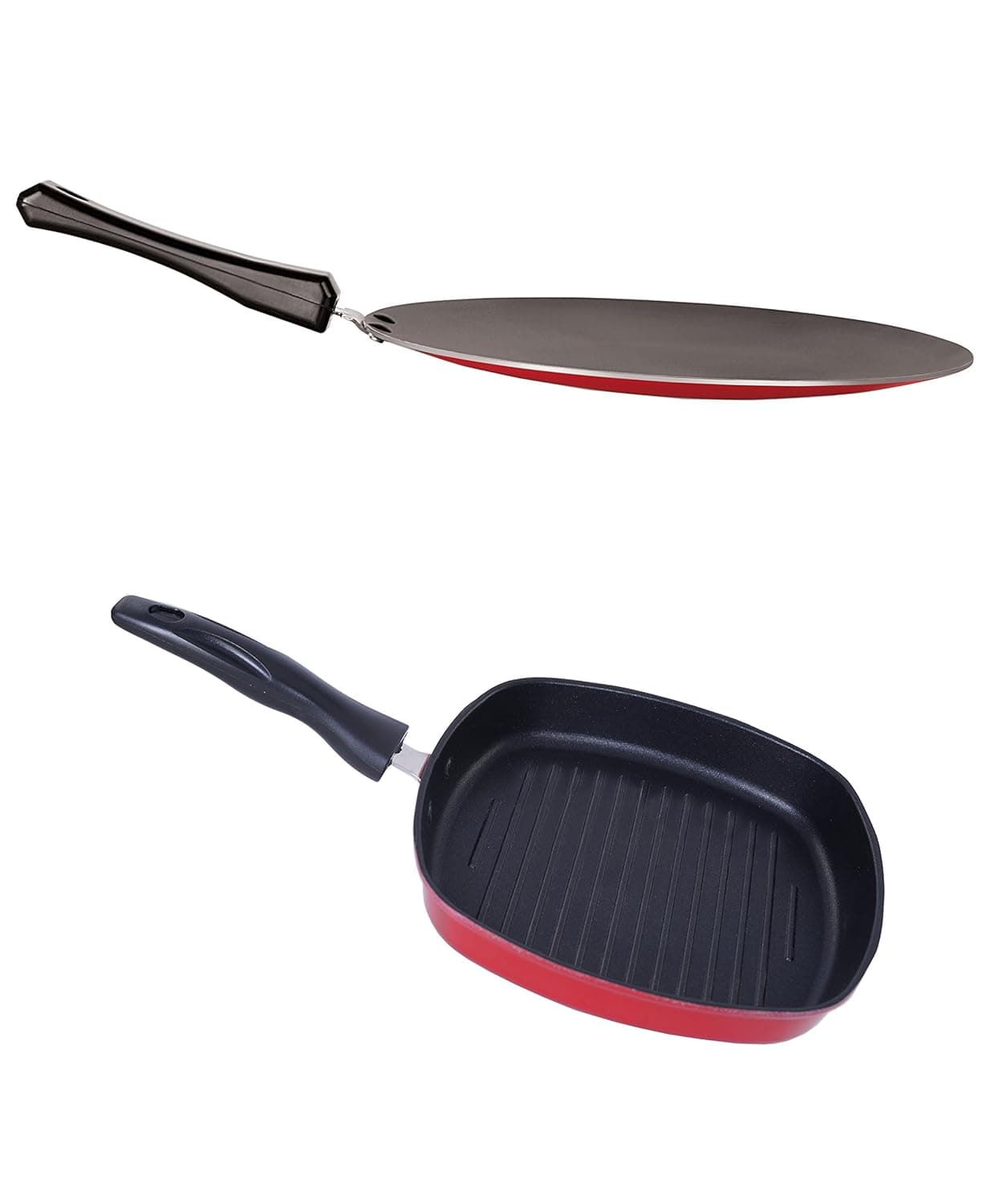 Nirlon NonStick Odor Free Heat Resistance Kitchenware Combo Gift Set Offer with Bakelite Handle 26mm_CT12_GP24