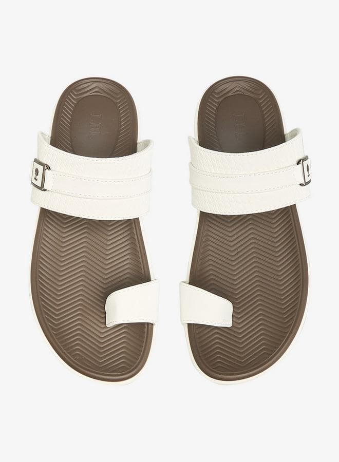 Men Toe Loop Detail Arabic Sandals — 42