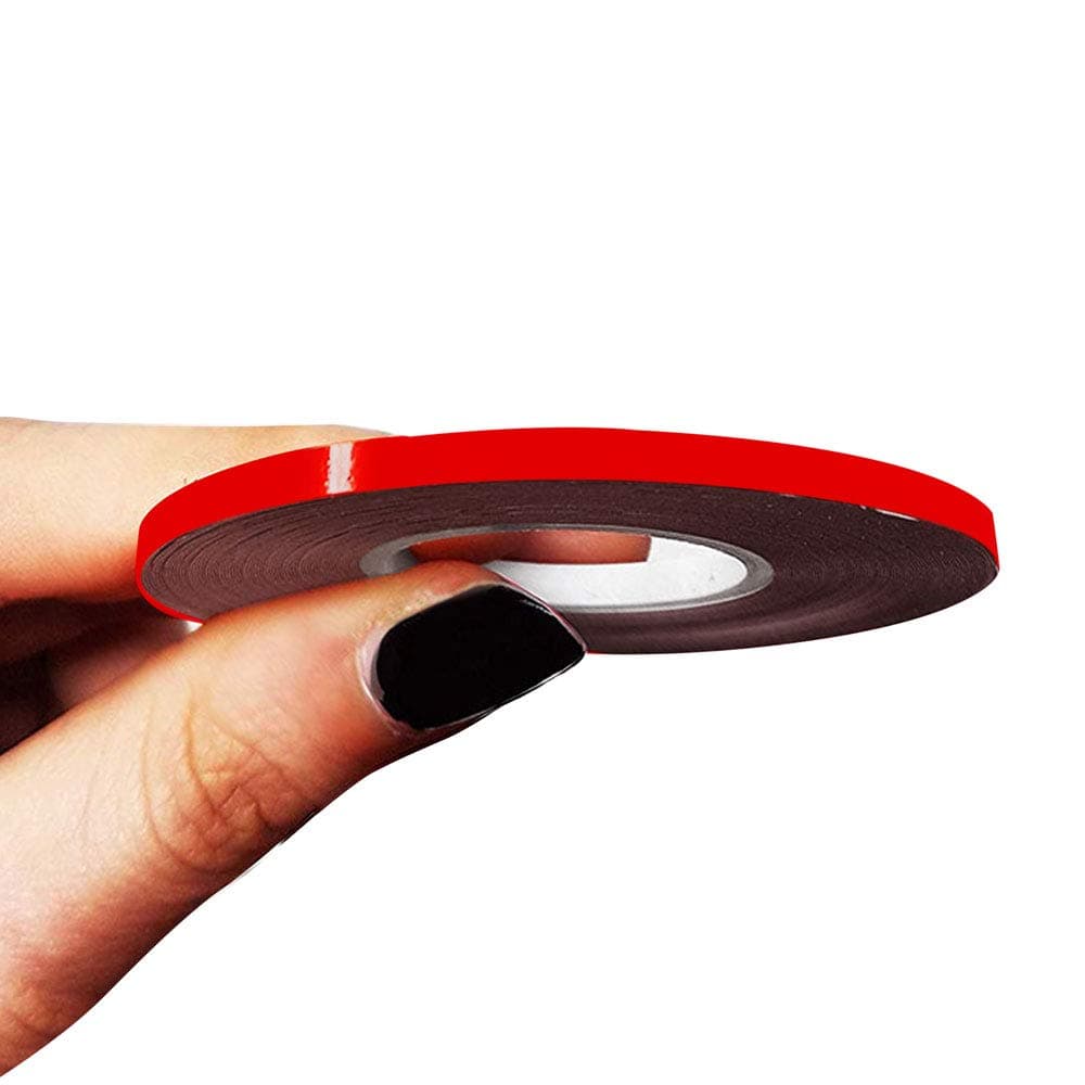4R Quattroerreit 10453 Trim Stripes Adhesive Strips for Cars Red 3 mm x 10 mt