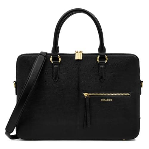 Miraggio Noel Laptop bag | Unisex Laptop Bags With Adjustable & Detachable Strap | Fits Up to 14 Inches Laptop