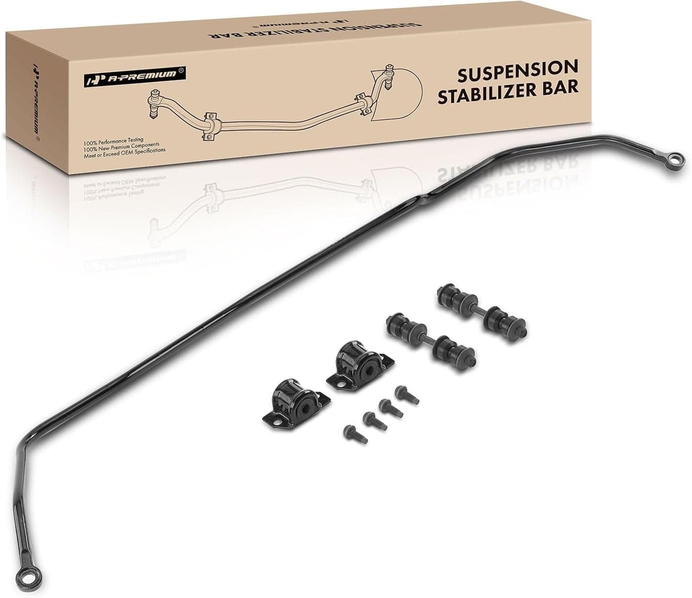 A-Premium 16mm Rear Suspension Stabilizer Bar Link Kit for Jeep Grand Cherokee 1994-1998