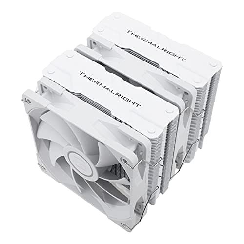 Thermalright Peerless Assassin 120 White CPU Air Cooler, 6 Heat Pipes,TL-C12W PWM Fan,Aluminium Heatsink Cover, AGHP Technology, for AMD AM4/AM5/Intel LGA 1700/115X/1851/1200/2066/2011 (PA120 White)