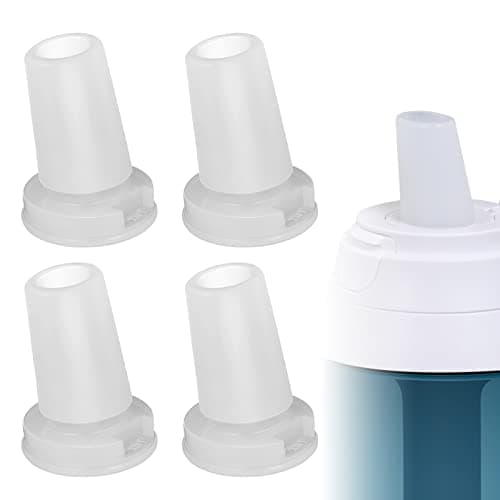 4 Pack Brita Water Bottle Mouthpiece Replacement Silicone Bite Valve for Brita Filter Stainless Steel Bottles