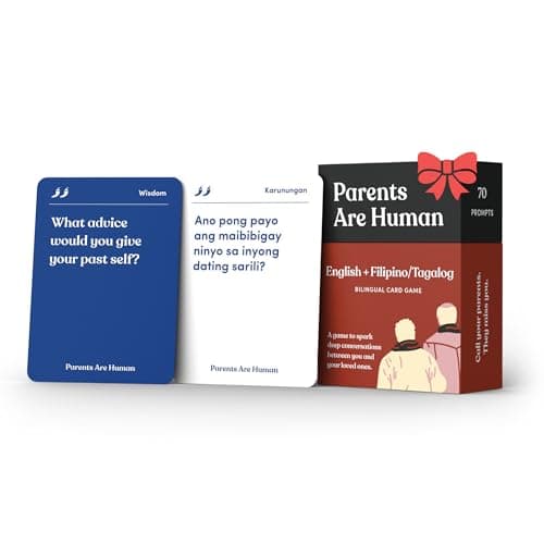 Parents Are Human Relationship Cards Get to Know Each Other Better Parents Families Teens Kids Relationship Building Light Deep Questions 70 Questions Activity Cards English Filipino