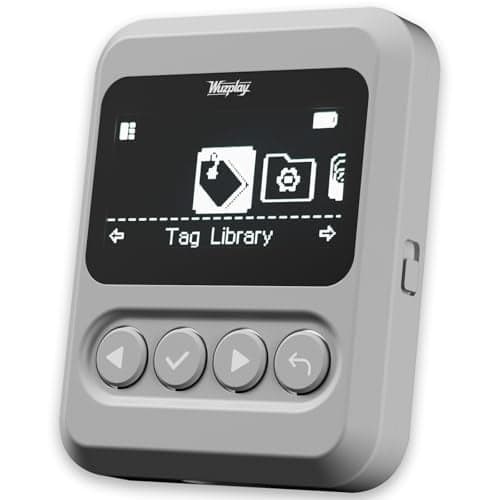 NFC Emulator Compatible with Switch 1 & 2 and NFC Enabled Devices - 1.54”OLED Screen Simple Operation | NFC Tags Tool - Stores 3000+ NFC Data Entries | Unlimited Rewrites
