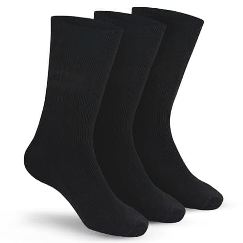 HEELIUM Woolen Socks for Men and Women | Soft, Warm & Durable Winter Socks | Non-Irritating, Thermal & Lightweight | Crew Length Socks | Perfect for Cold Weather & Winter Comfort
