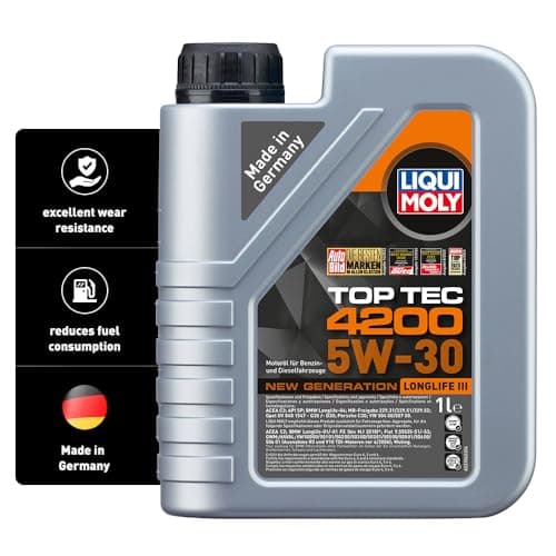 Liqui Moly (2004) Top Tec 4200 5W-30 Synthetic Motor Oil - 1 Liter Bottle
