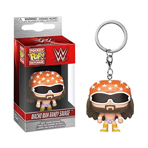 Funko Macho Man Randy Savage POP! Vinyl Keychain Multi