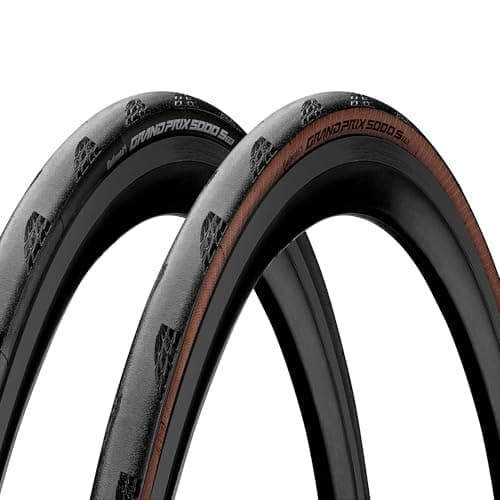 Continental Unisex – Adult's Grand Prix 5000 S Tyres, Black/Transparent, 28" 700x32C 32-622
