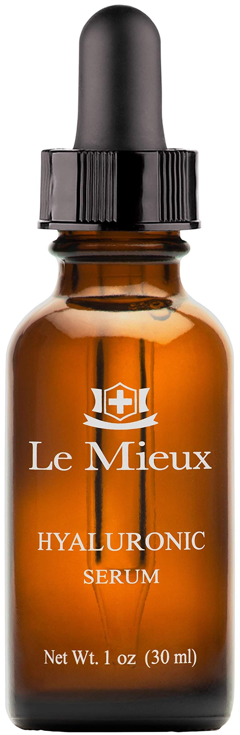 Le Mieux Hyaluronic Serum - Concentrated Hyaluronic Acid Facial Hydration Complex, Anti Aging Moisture with No Parabens or Sulfates (1 oz / 30 ml)