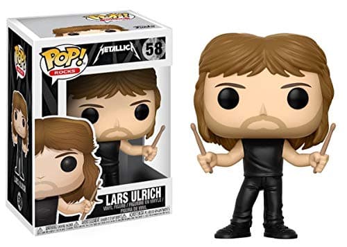 Funko Pop Rocks Metallica Lars Ulrich Collectible Figure