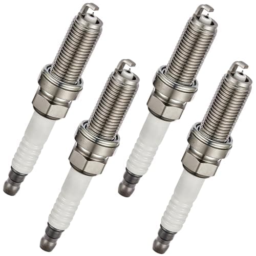 BDFHYK Set of 4 Iridium Spark Plug Compatible with ILX TLX Accord Civic CT200h CX3 Vibe iA xD Impreza Legacy Outback Corolla Prius Yaris Fit Forester MatrixEngine Replacement for 93501 LKAR7BIX11S