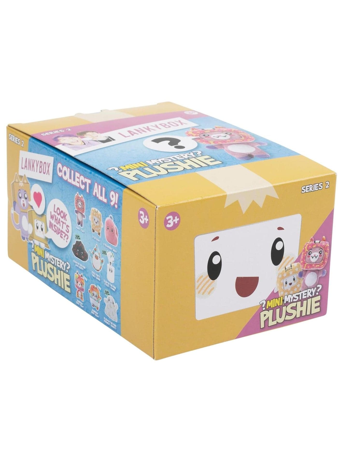 LankyBox Mini Mystery Plush Series 2, Collectible Blind Box Mini Plush
