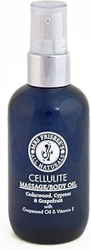 Cellulite Massage OilBody Oil with Cedarwood Cypress and Grapefruit Pure Essential Oils Cold Pressed Oils and Vitamin EHandmadeNaturalVegan 100ml