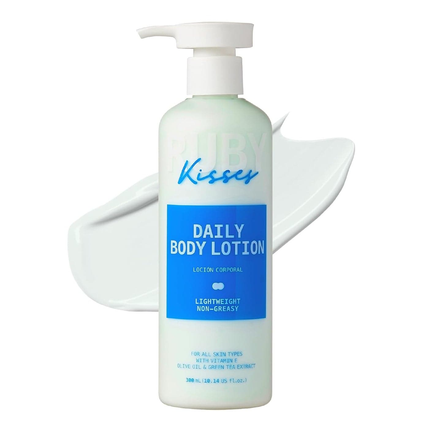 Ruby Kisses Daily Body Hand Lotion Lightweight NonGreasy Suitable for Sensitive All Skin Types Deeply Nourish Hydrate Skin All Day Fast Absorbing Vegan Cruelty Free Made in Korea