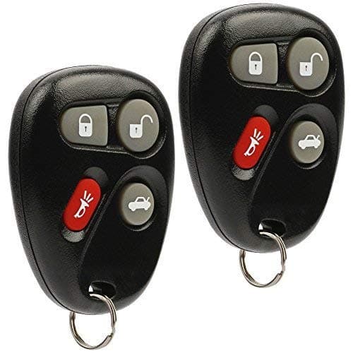 2 Keyless Entry Remote Key Fob 4 Button Symbol