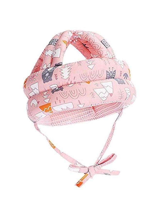 Baby Infant Toddler Helmet No Bumps Safety Head Cushion Bumper Bonnet, Adjustable Protective Cap Child Safety Headguard Hat for Running Walking Crawling