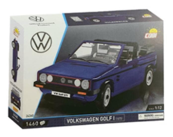 COBI Volkswagen Golf Cabriolet 19791993 Vehicle Building Set 1494 Pieces