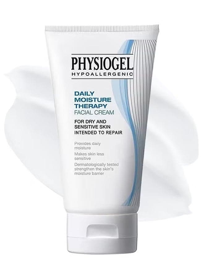Physiogel Daily Moisture Therapy Facial Cream For Dry And Sensitive Skin, Intended To Repair Natural Moisture Barrier, Face Moisturizer, Strengthens Skin Barrier