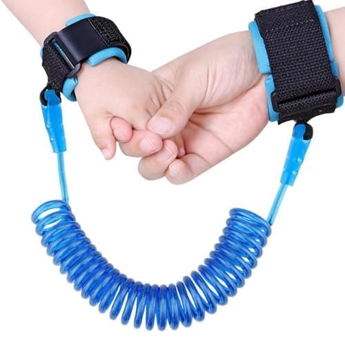 KRESHU Child Anti Lost Belt Safety Wrist Extra Long Harness Strap Rope Leash Walking Hand Belt Band Wristband for Toddlers Children (Pack of 1)