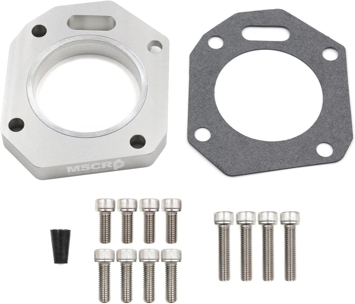 WnSEu MSCRP Dual Throttle Body Adapter for K20 K24