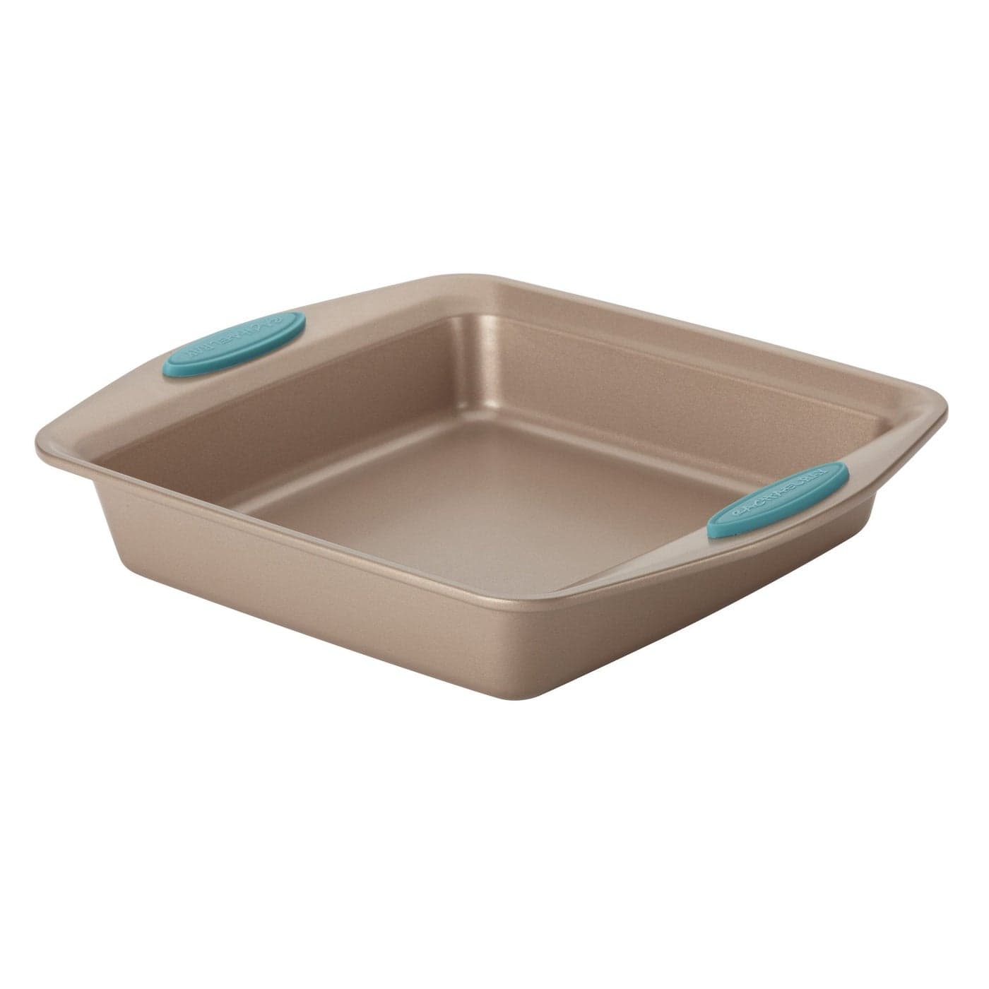 Rachael Ray Cucina Nonstick Baking Pan Nonstick Cake Pan Square 9 Inch Brown
