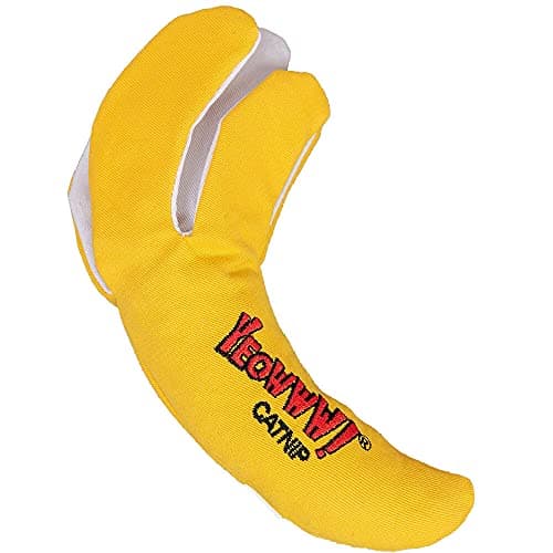 Yeowww ChiCATa Catnip Peeled Banana Cat Toy