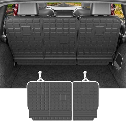 powoq 5 Seats Backrest Mat Compatible with 20222026 Jeep Grand Cherokee Rear Backrest Liner Replacement for 20222026 Jeep Grand Cherokee AccessoriesBackrest Mat