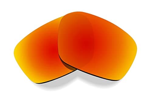 Littlebird4 Premium 15mm Polarized Replacement Lenses for Oakley Siphon OO9429 Sunglasses MultiOptions Fire Red Mirrored