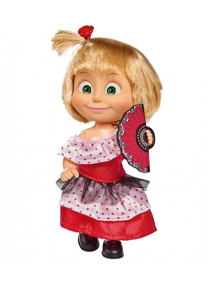 Masha and The Bear 1 Piece Country Doll 109301087 - Assorted