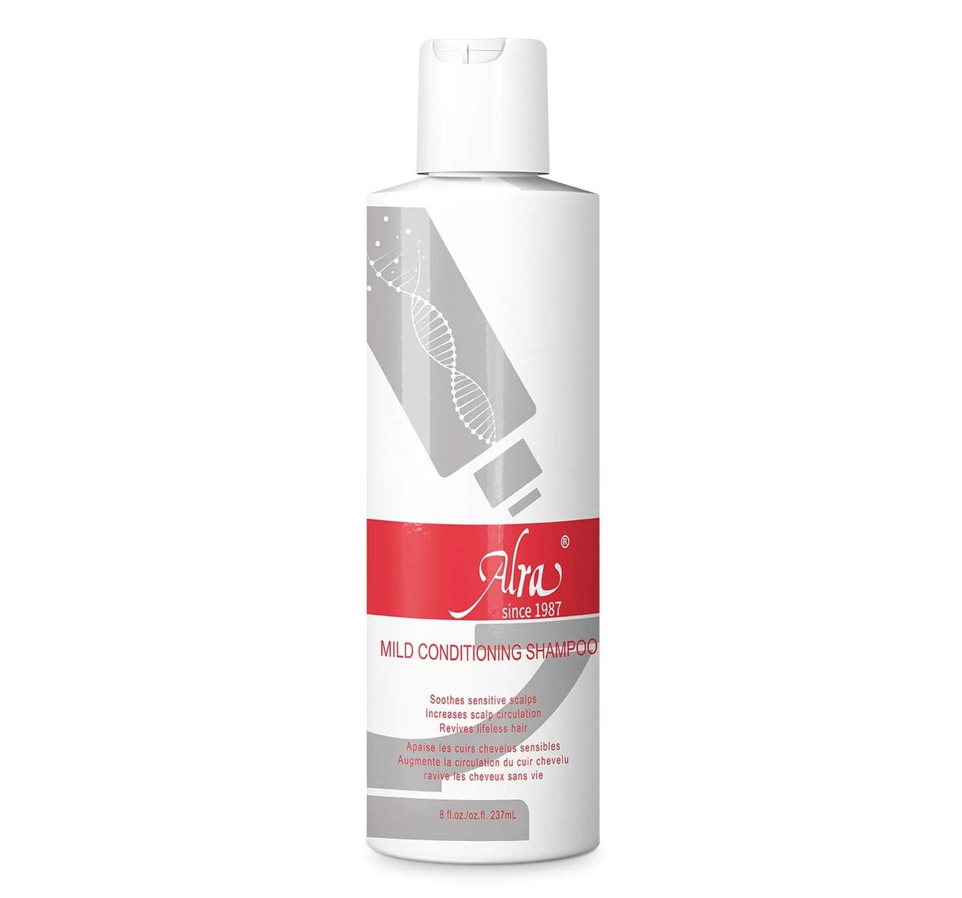 Alra - Mild Conditioning Shampoo - Gentle Cleanser and Conditioner for Cancer Patients During and After Radiation and Chemotherapy - Improves Fragile Hair - Promotes Growth (8oz)
