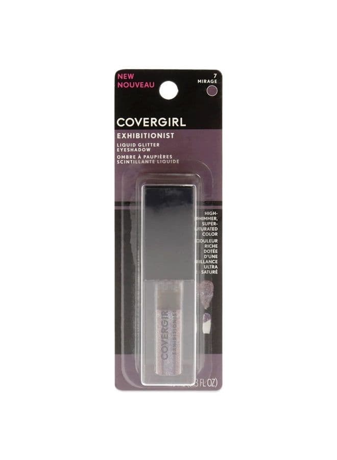 Exhibitionist Liquid Glitter Eyeshadow, Shadow Mirage