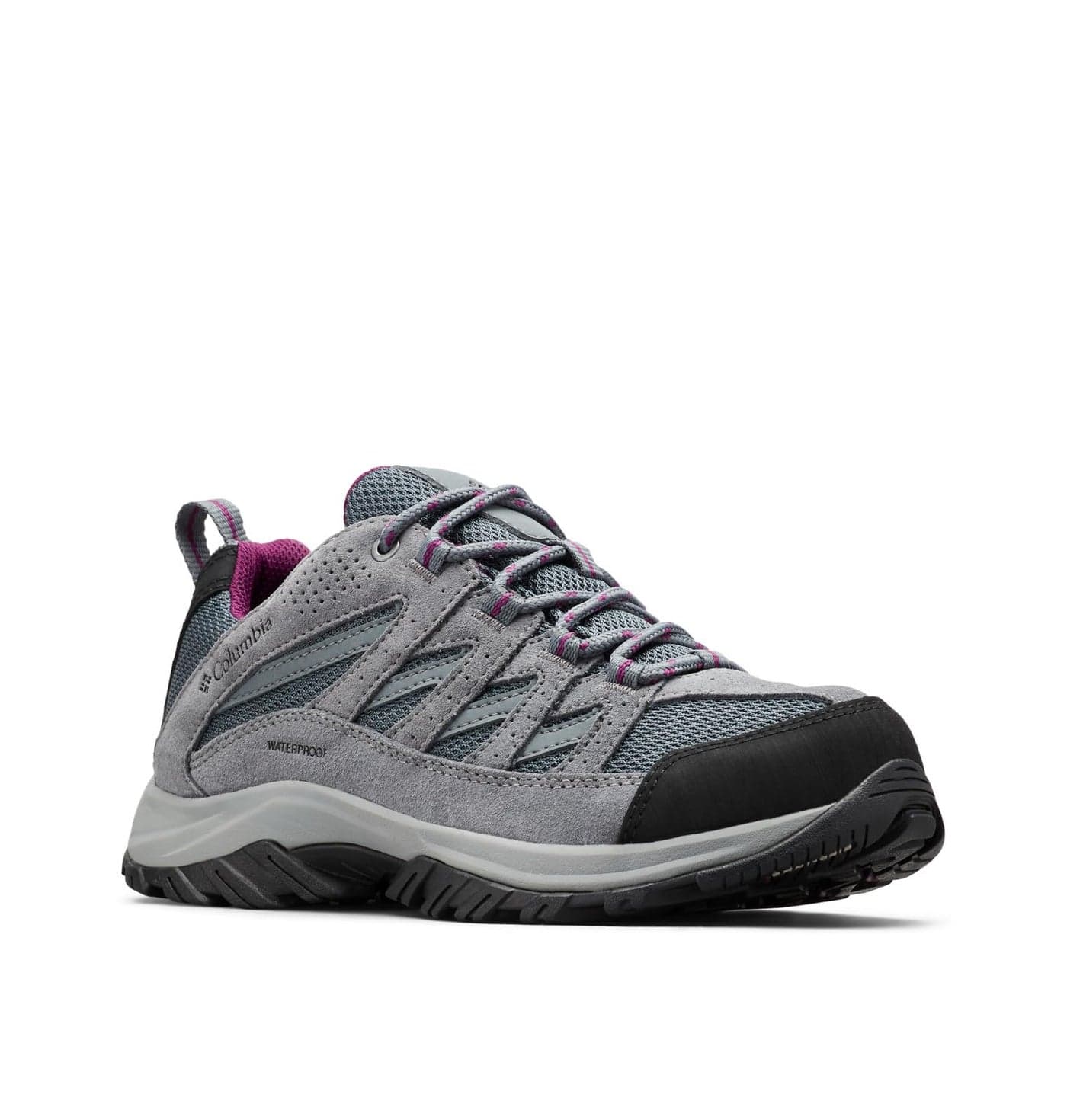 Columbia Womens Crestwood Waterproof GraphiteWild Iris 85