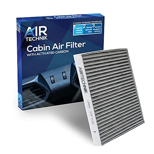 AirTechnik CF12000 Cabin Air Filter w/Activated Carbon | Fits Chrysler 200 2015-2017, Jeep Cherokee 2014-2020 - 68223044AA