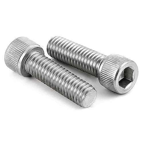 MewuDecor M3 x 25mm Socket Head Cap Screws Metric, Allen Socket Drive, Stainless Steel 304, Full Thread, Bright Finish, Machine Thread, 100 PCS