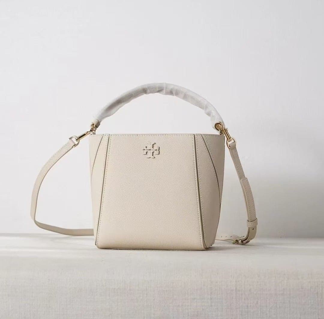 Tb Women'S Bag Mcgraw Portable Deformable Bucket Bag Fashionable Retro Shoulder Crossbody Bag