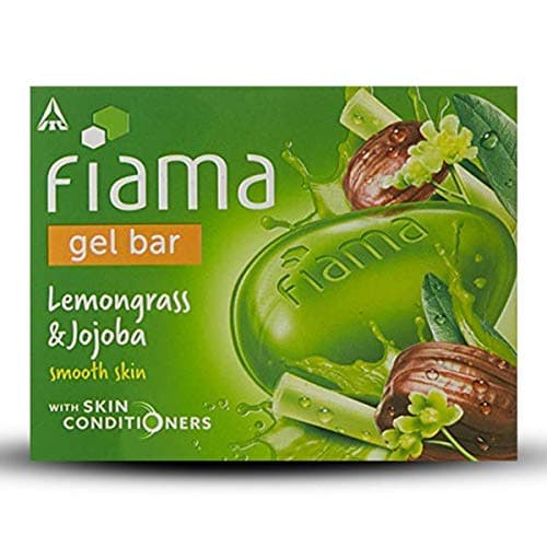 Fiama Gel Bar, Lemongrass and Jojoba for smooth skin, with skin conditioners, 125g (Pack of 3)