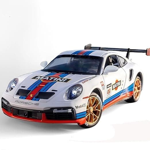 MICROMINI Die-Cast Model Car, 1:32 Scale, Opening Doors & Hood, Ages 8+, Collectible Display