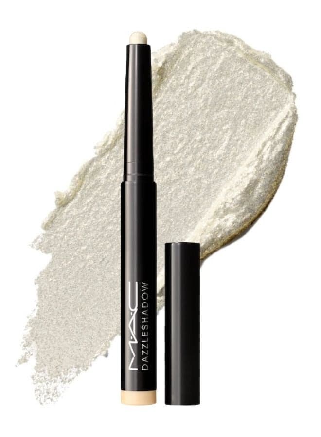 MAC Cosmetics Dazzleshadow Eye Sticks Gold Stud – White Gold Metallic Cream Eyeshadow Stick with 12-Hour Wear 0.05 oz / 1.5 mL