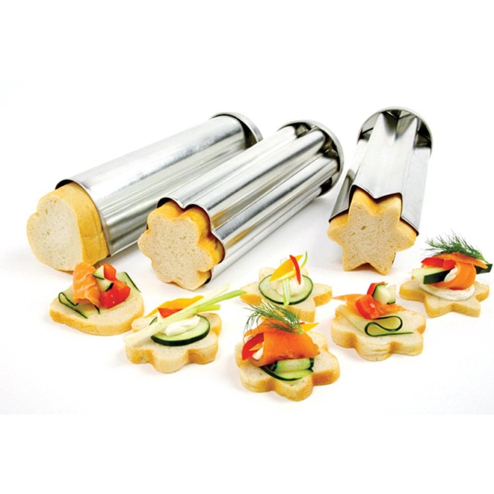 Norpro Canape Bread Molds Set of 3