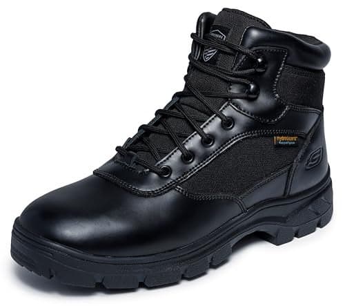 Skechers Men's Wascana- Benen Boot, Black, 8 M US
