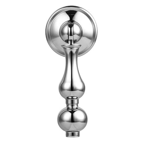 SALISENG 6 Pack Solid Brass Cabinet Knobs with Polished Nickel Finish Brass Drop Pulls for Dresser Drawers Modern Kitchen Cabinet Wardrobe Hardware Durable Pendant Knobs for Bathroom Vanity