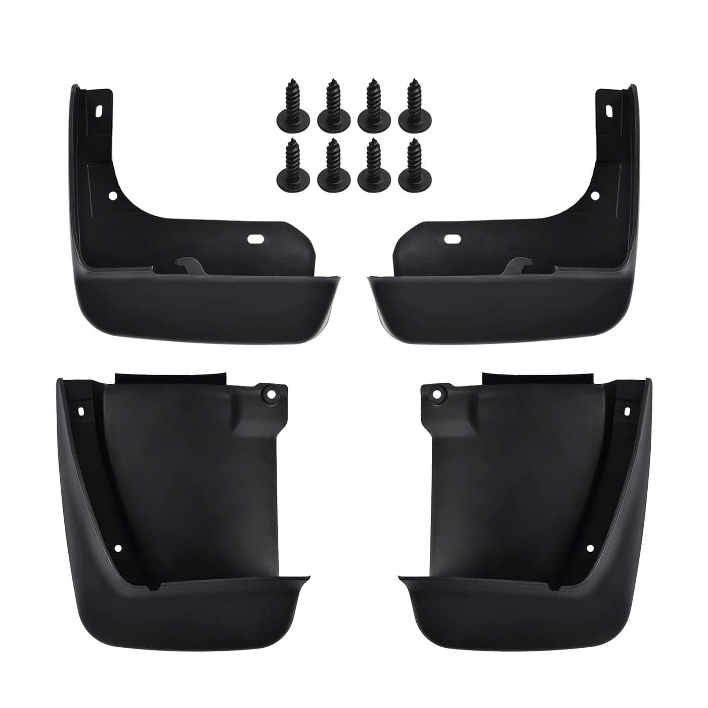 SPEEDWOW Mud FlapsFit for 20032007 Honda AccordNot fit Side skirtsFront and Rear 4PieceSetNo Drilling Required